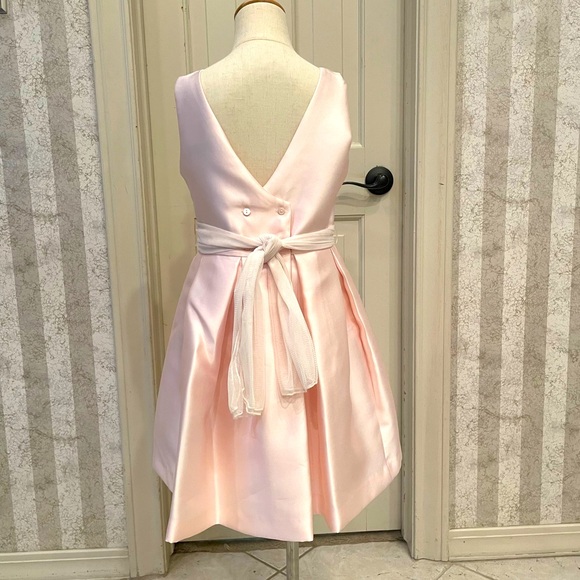 Abel & Lula Pink Mikado Dress - Picture 5 of 13